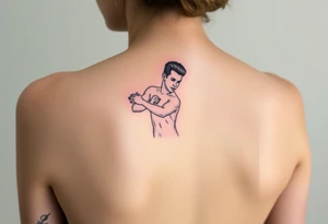 Rick Astley's  Dance Pose tattoo idea