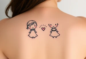 Matching sister tattoos tattoo idea