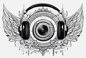 idea from music wish tattoo idea