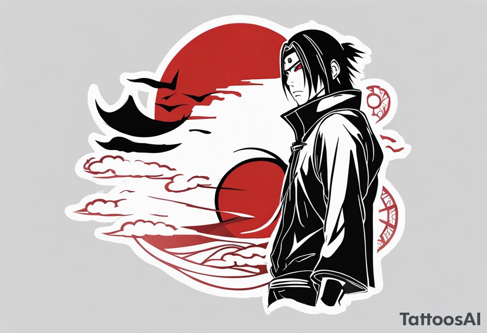 Itachi uchiha tattoo idea