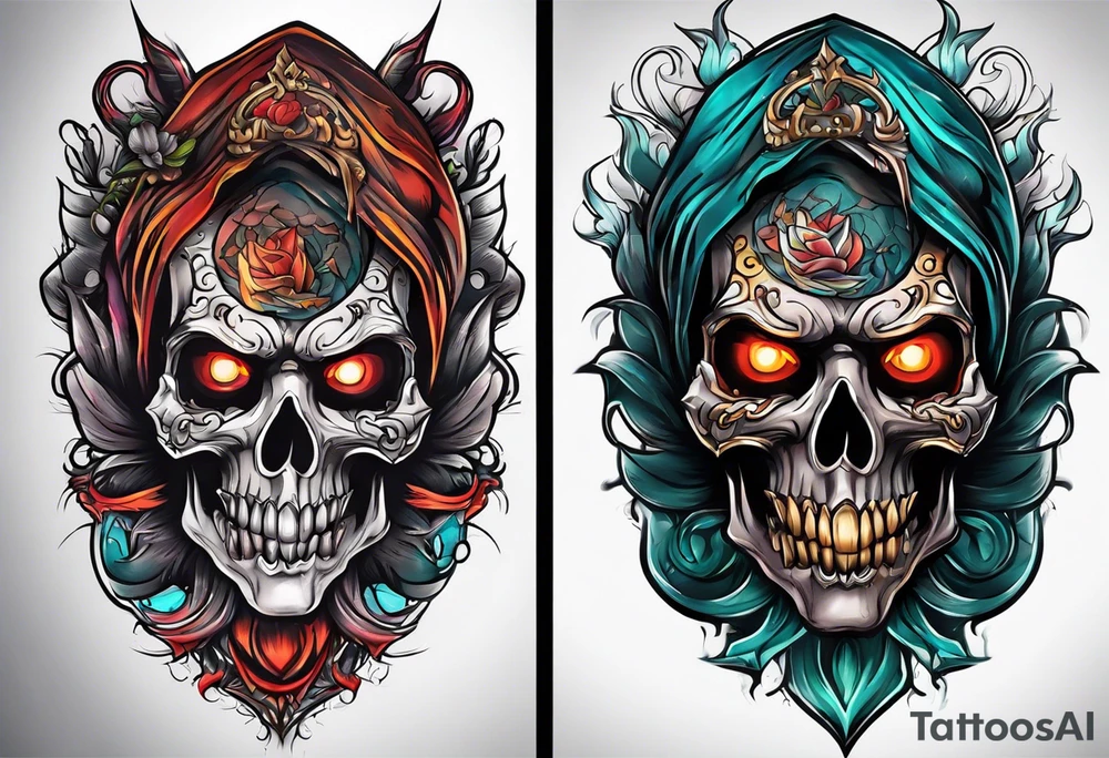 horror tattoo idea