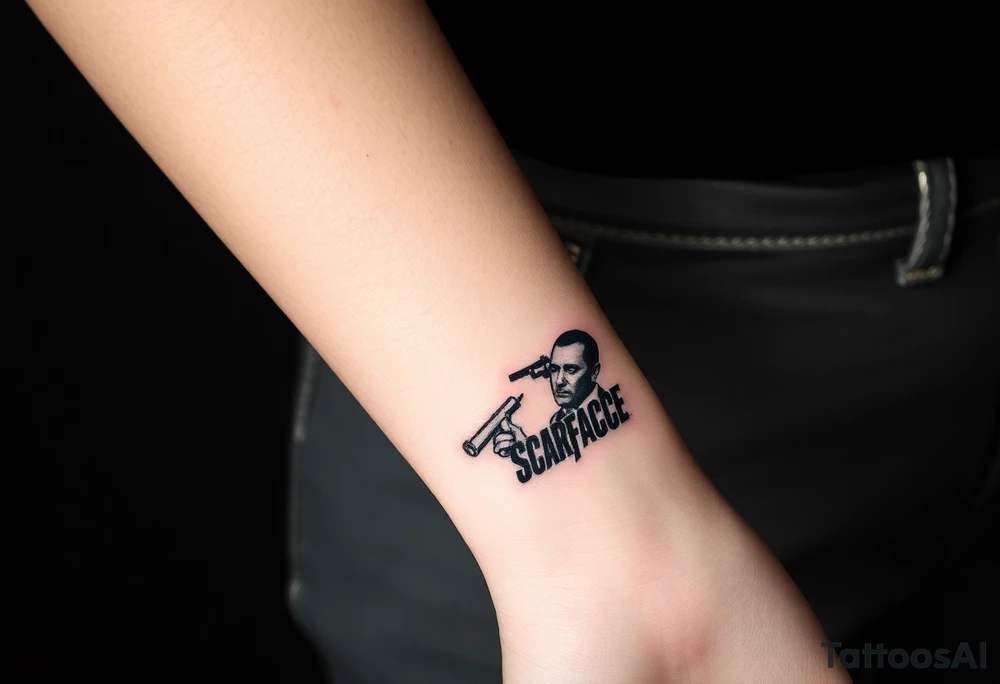 scarface film tattoo idea