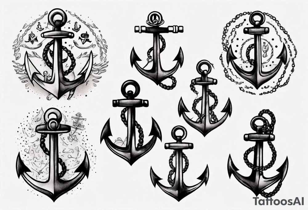 Anchor tattoo idea