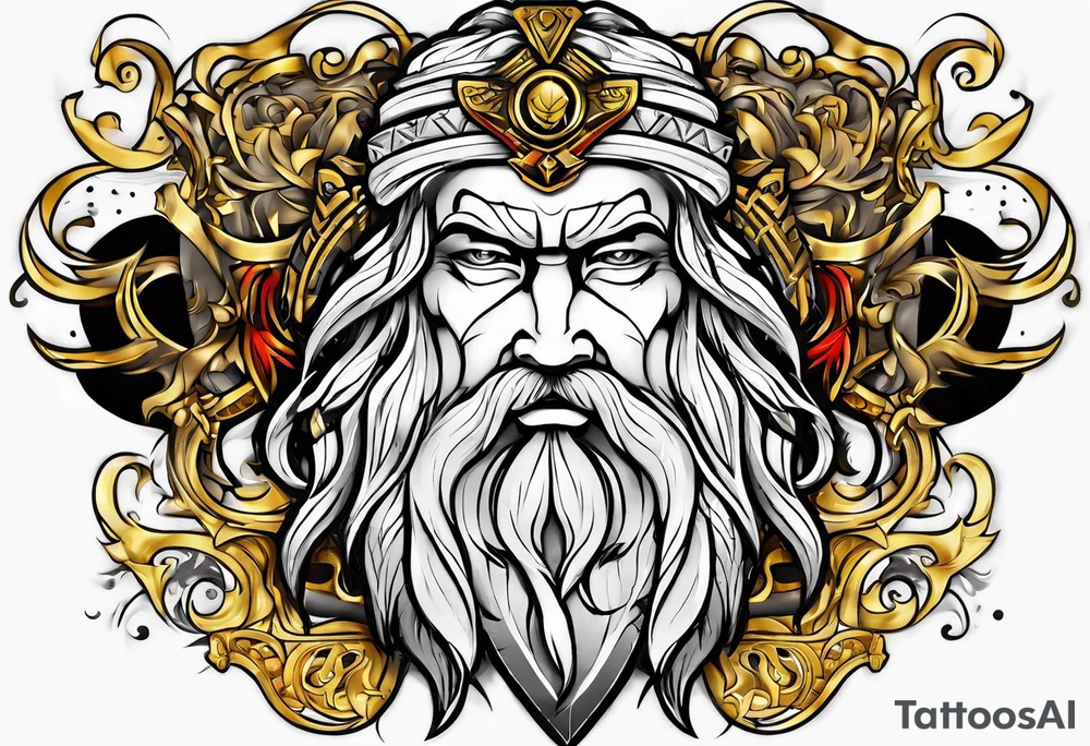 General zeus tattoo idea