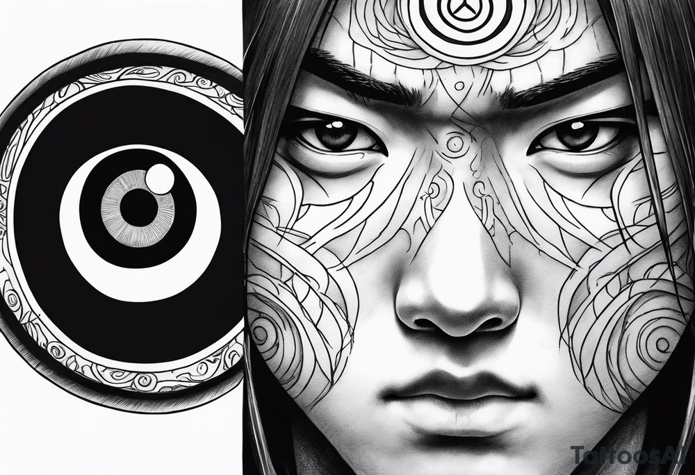 Tatto from Itachi and his mangekyou sharingan tattoo idea