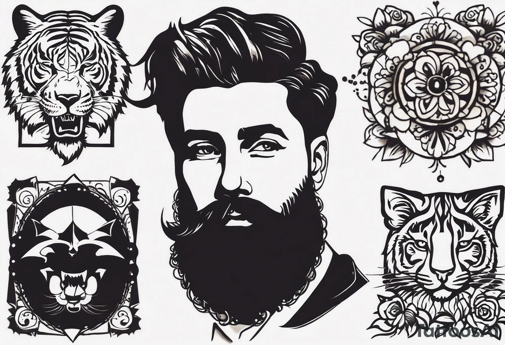 Одиночество, поиск своего пути, поиск любви, сильная вола , мужество tattoo idea