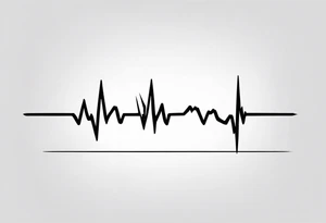 ekg tattoo tattoo idea