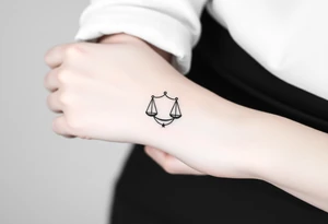 Libra stars tattoo idea