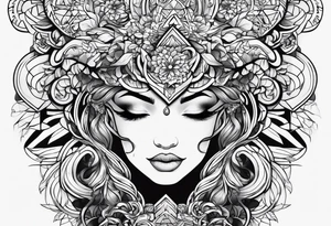 I want you to create me a tattoo with a name Jasmyne tattoo idea