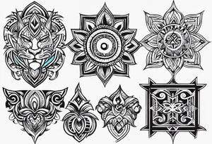 Tribal band tattoo idea