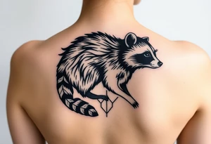 Racoon tattoo idea
