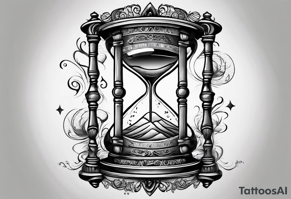 sandclock tattoo idea