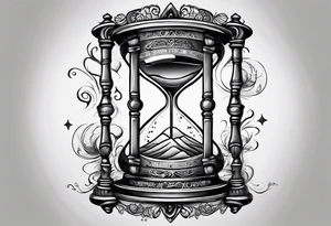 sandclock tattoo idea