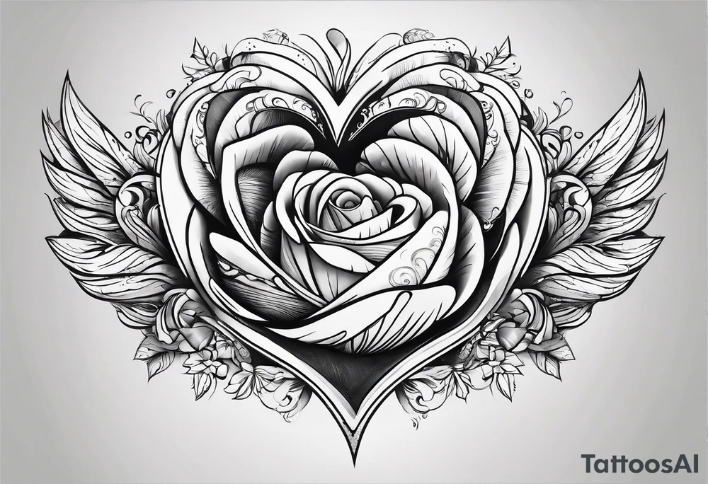 heart tattoo idea