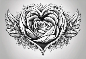 heart tattoo idea