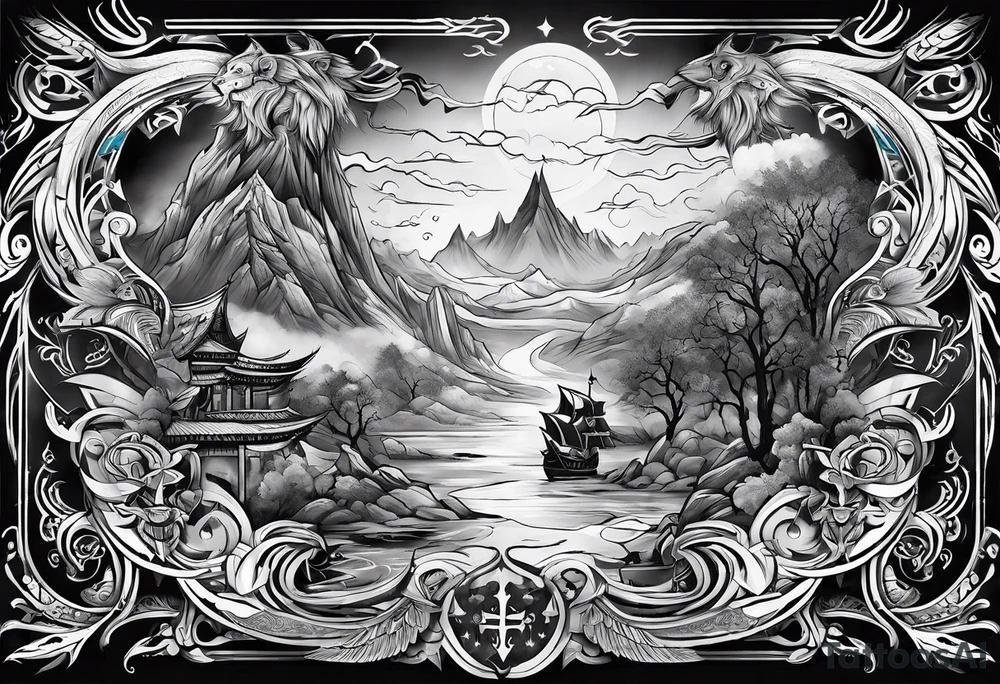 valhalla tattoo idea