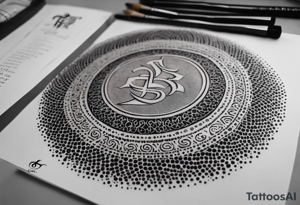 baybayin motif tattoo tattoo idea