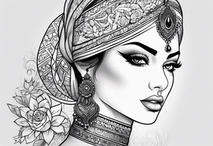 The name jasmina tattoo idea