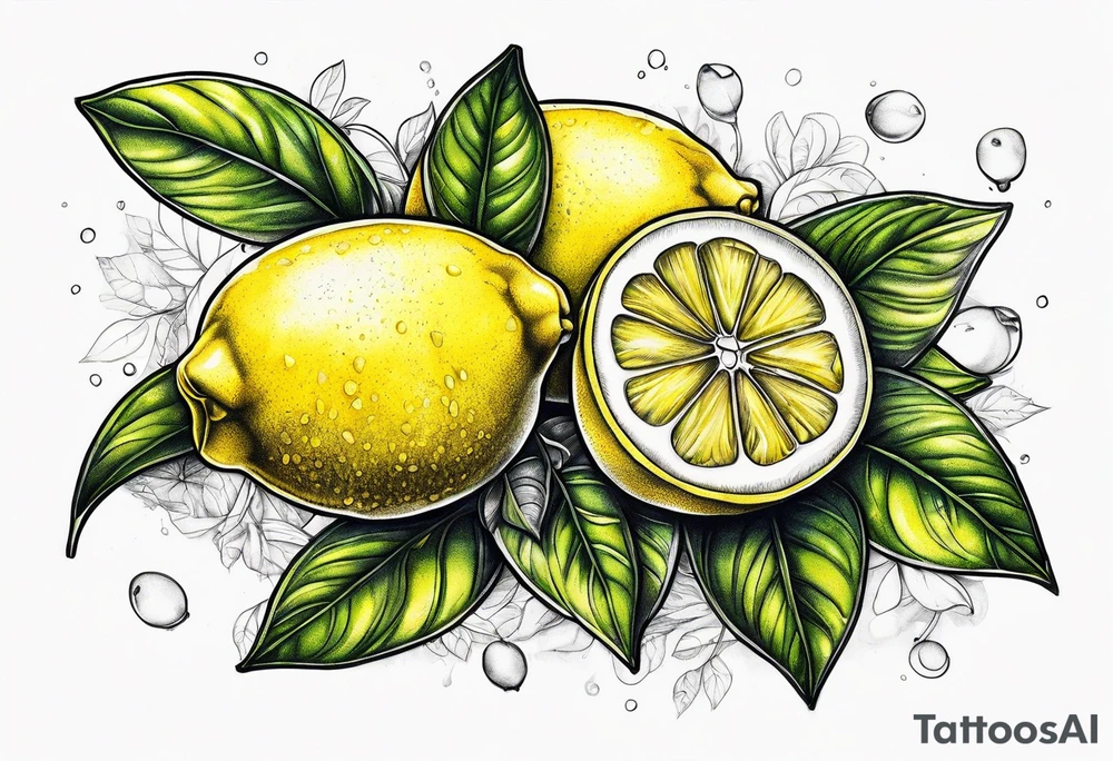 Lemons tattoo idea