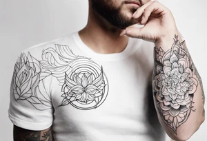 Half sleeve tattoo" tattoo idea