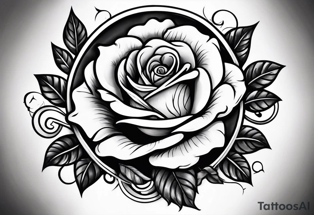 basketball, detroit , roses tattoo idea