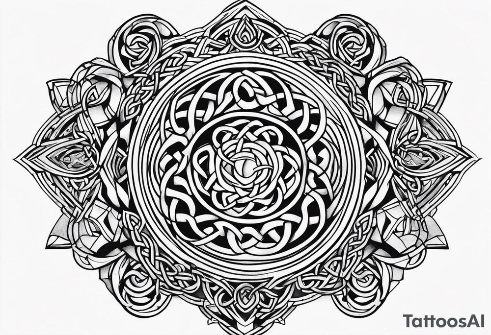 celtic mythology tattoo idea