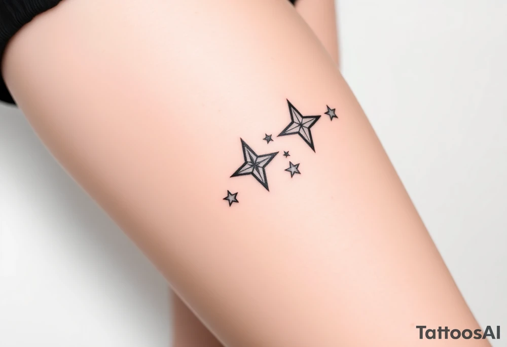 Stars tattoo idea