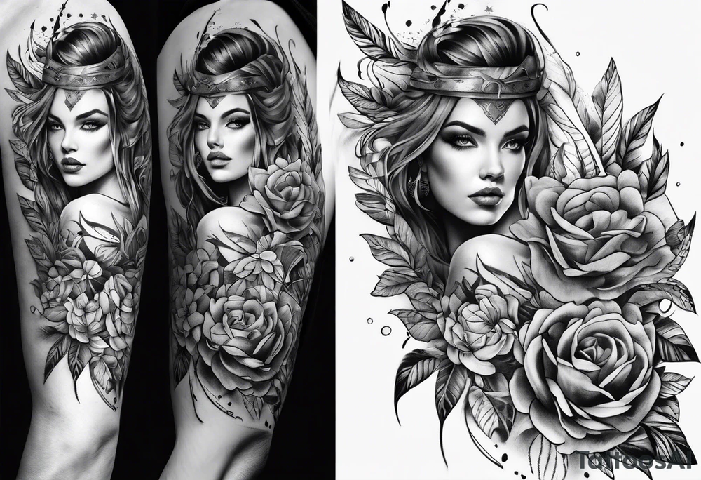Sleeve tattoo idea