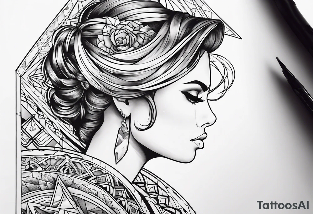 broken sword tattoo idea