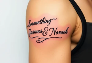 Something to honor my son James and daughter Norah tattoo idea