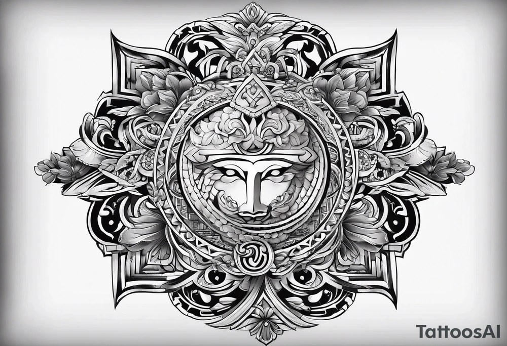 greek symbols tattoo idea