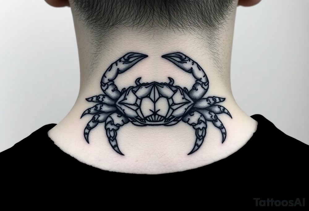 Sign of a caner a crab tattoo idea