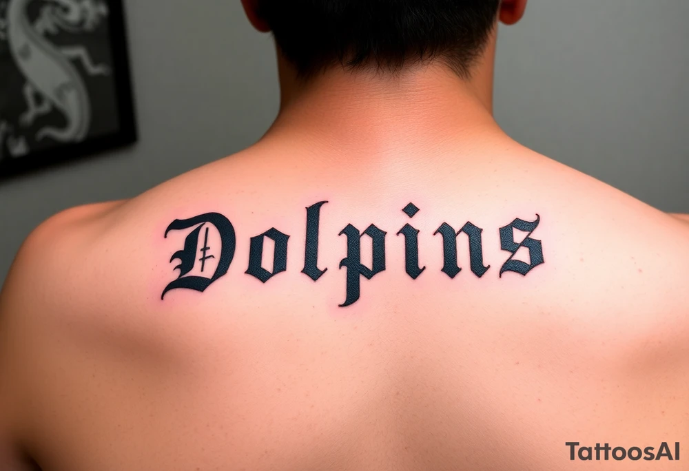 Dolpins tattoo idea