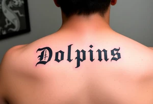 Dolpins tattoo idea