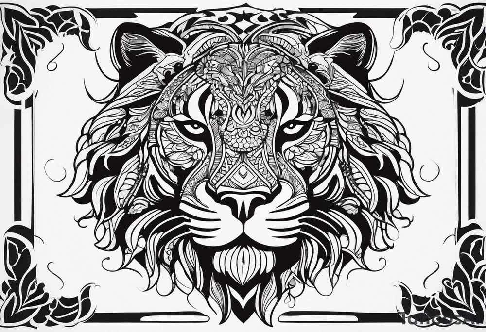 Медведь и Русский патриот tattoo idea