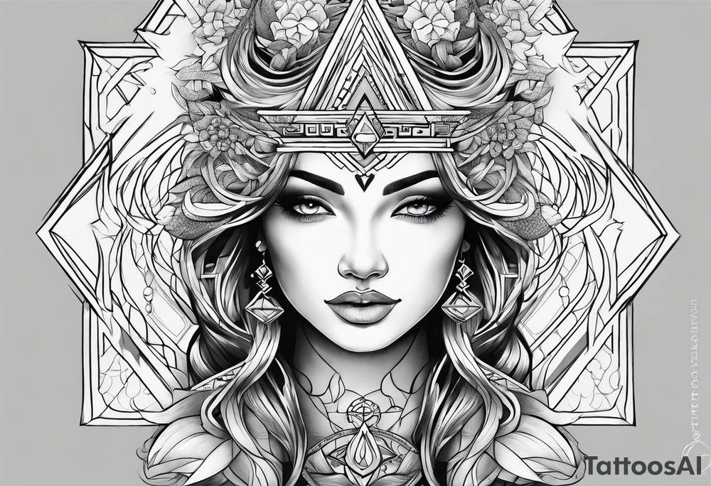 Spiritual growth tattoo idea