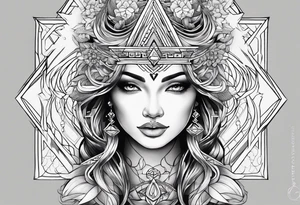 Spiritual growth tattoo idea