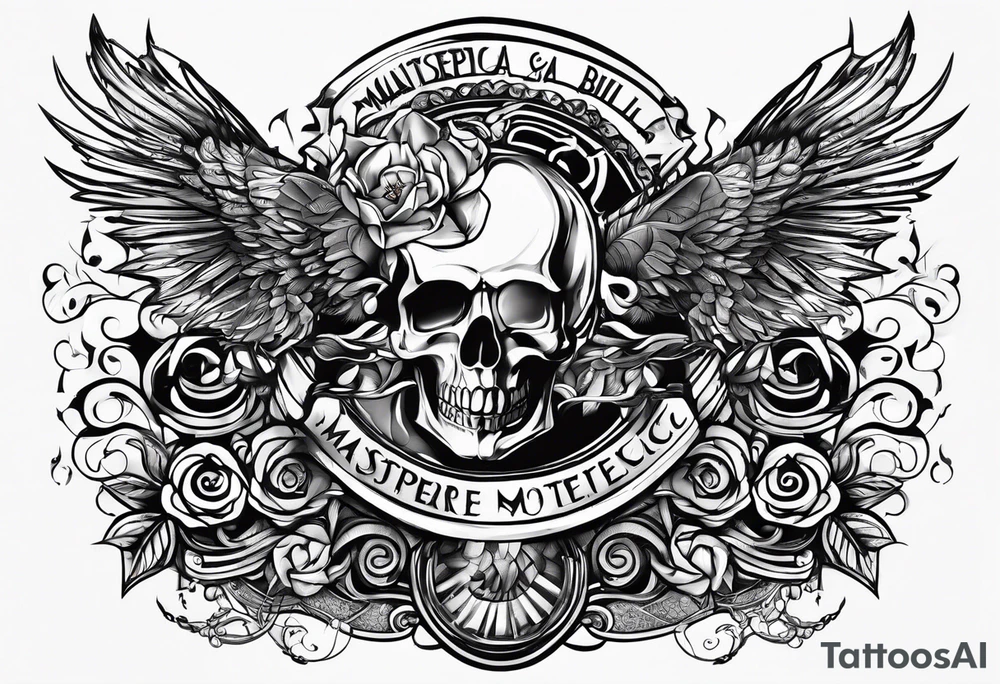 Rock a billy motive tattoo idea