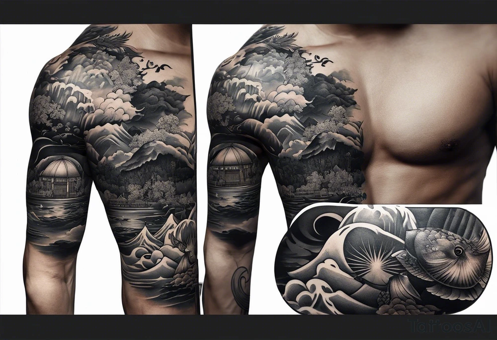 This 武士道 on the inner part of the forearm. tattoo idea