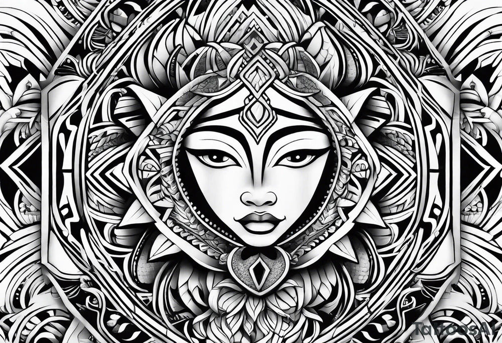filipino tribal tattoo idea