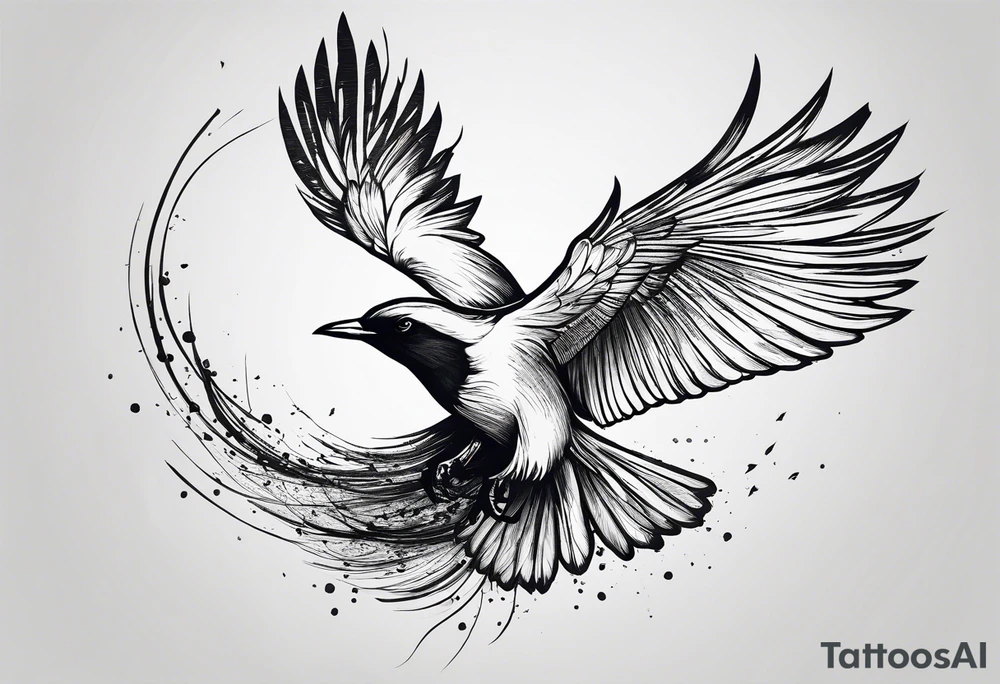 a book with pages falling out that turn into birds that fly away tattoo idea a book with pages falling out that turn into birds that fly away tattoo idea