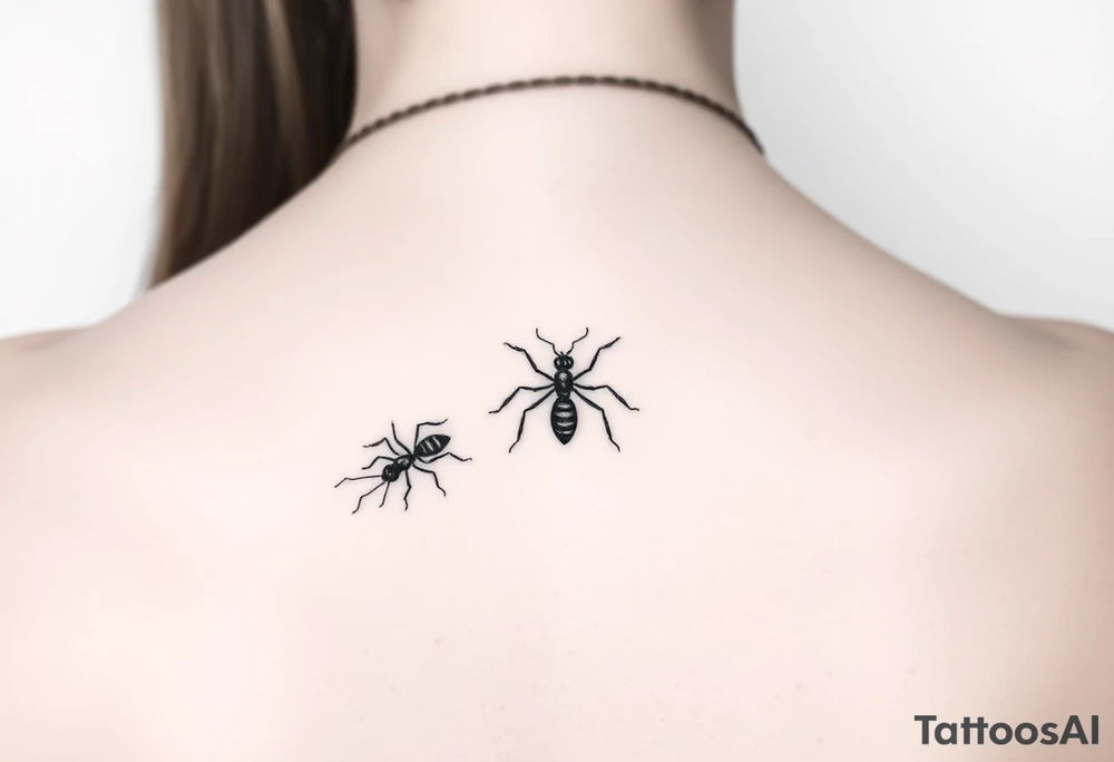 ants tattoo idea