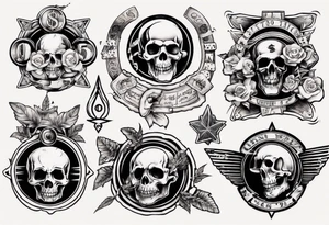 Money tattoo idea