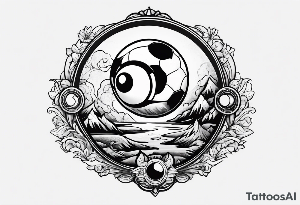 Pokeball tattoo idea