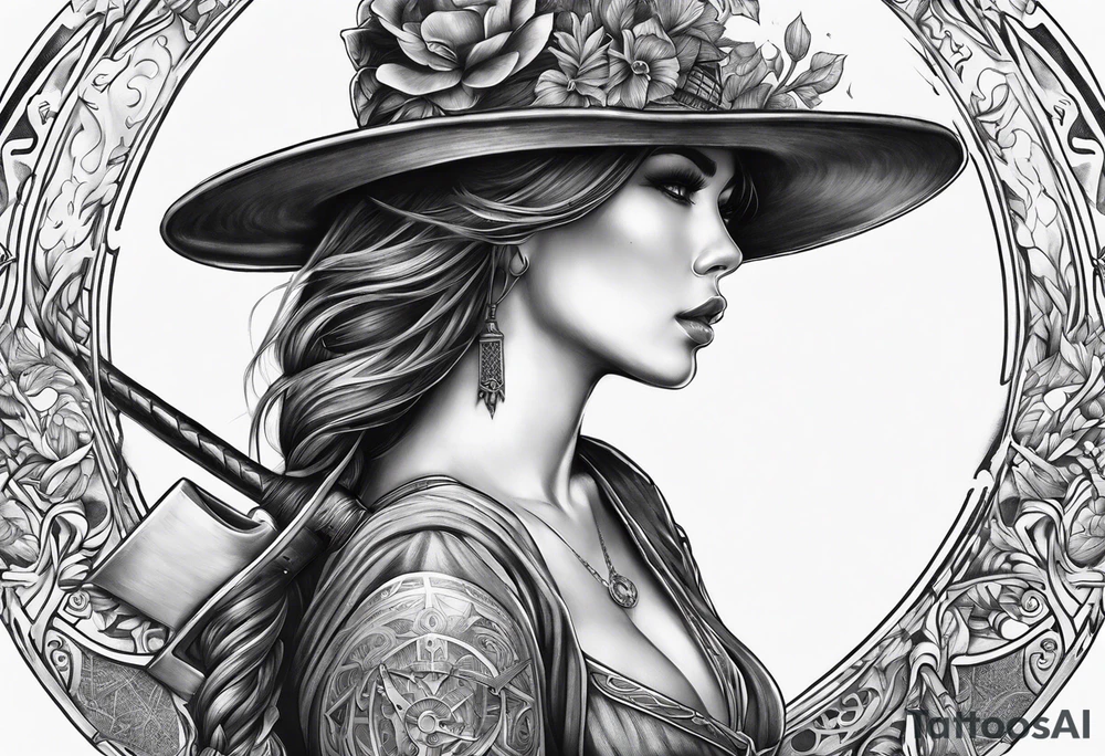 Scythe time tattoo idea