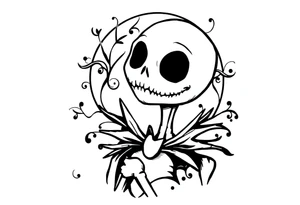 Jack skellington tattoo idea