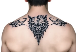 half tattoo tattoo idea