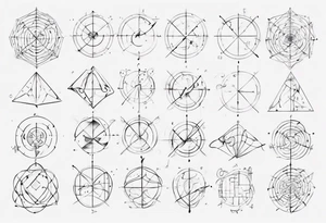 The mathematical friendship graph from graph theory that is cute tattoo idea