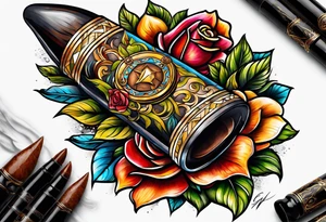 Cigar Life tattoo idea
