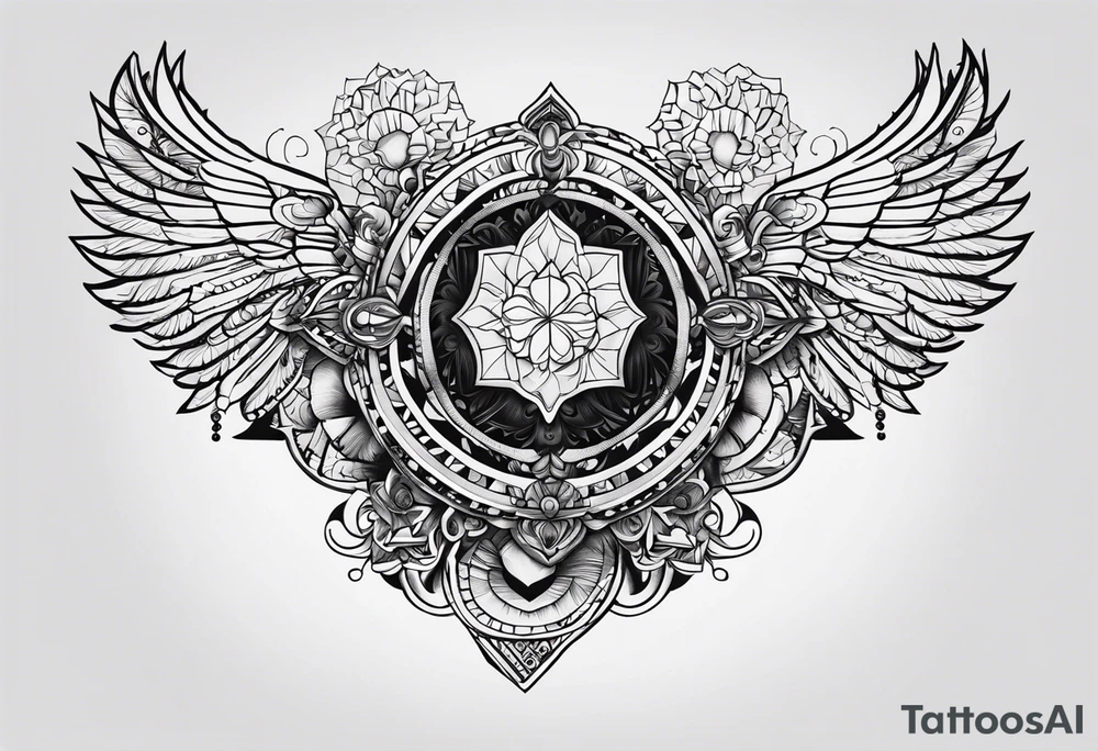 stop the mind and follow the soul tattoo idea